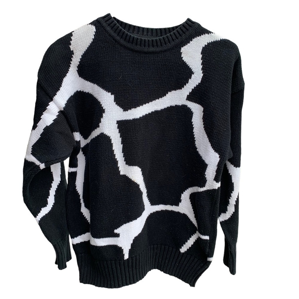 Vintage Crewneck Sweater Geometric Liz Wear Women’s Size Small